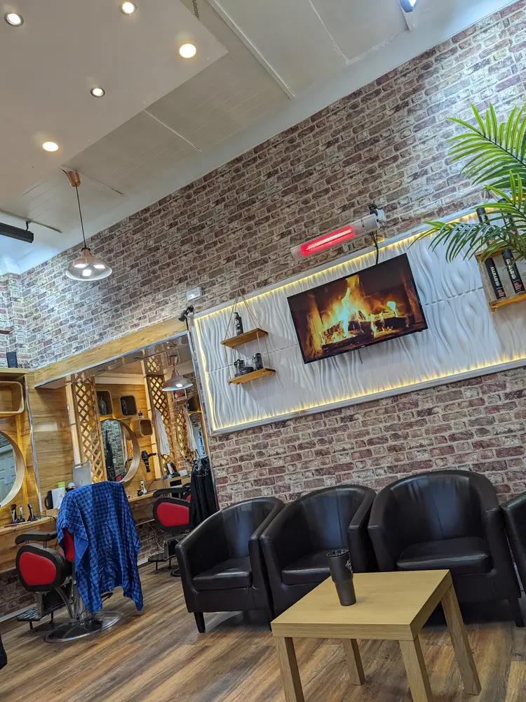 Turkish Barber Club interior, Crookston, Glasgow